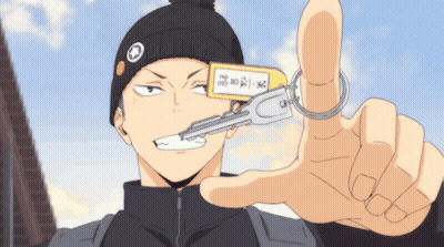 Man In Black Hat Holding Key In Mouth GIF