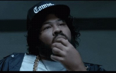 Man In Black Hat Saying Comm GIF