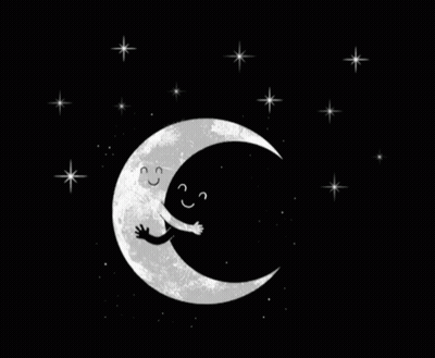 Man In Black Hat With Crescent Moon And Star GIF