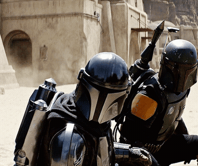 Man In Black Helmet Holding Rocket Launcher GIF