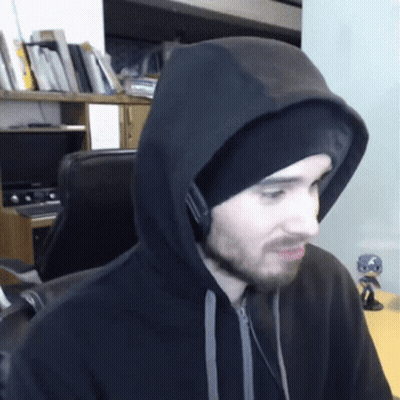 Man In Black Hoodie And Black Hat GIF