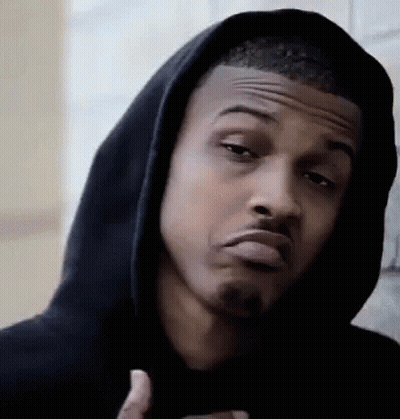 Man In Black Hoodie Making Funny Face GIF