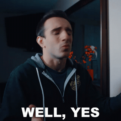 Man In Black Hoodie Saying Well Yes GIF