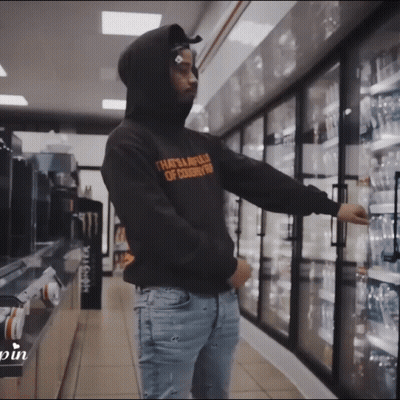 Man In Black Hoodie Says Thousands Of Congratulations GIF