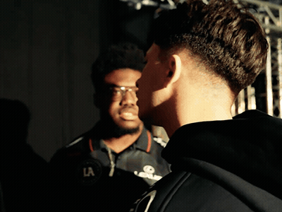 Man In Black Hoodie With A Talking GIF
