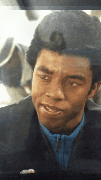Man In Black Jacket And Blue Shirt GIF