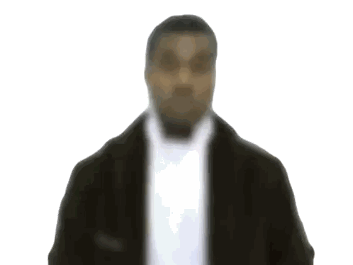 Man In Black Jacket And White Shirt Sticker