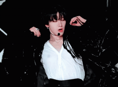 Man In Black Jacket Holding Microphone GIF