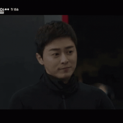 Man In Black Jacket Making Funny Face GIF