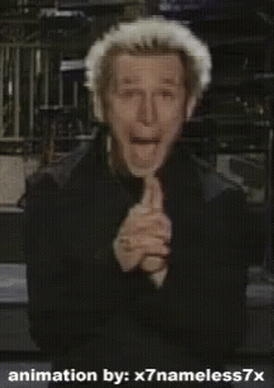Man In Black Jacket Making Funny Face Animation By X7nameless7x GIF