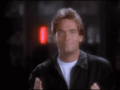Man In Black Jacket Making Funny Face GIF