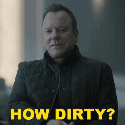 Man In Black Jacket Saying How Dirty GIF