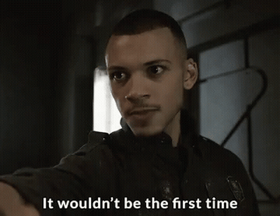 Man In Black Jacket Says It Wouldn't Be The First Time GIF