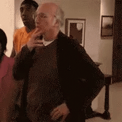Man In Black Jacket Standing In Room GIF