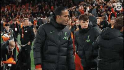 Man In Black Jacket With Aya GIF