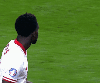 Man In Black Jacket With Canada Logo GIF