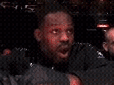 Man In Black Jacket With UFC Letters GIF