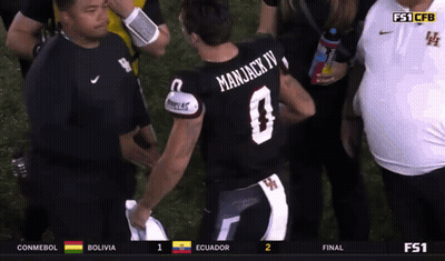 Man In Black Jersey Number 0 GIF