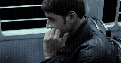 Man In Black Leather Jacket GIF