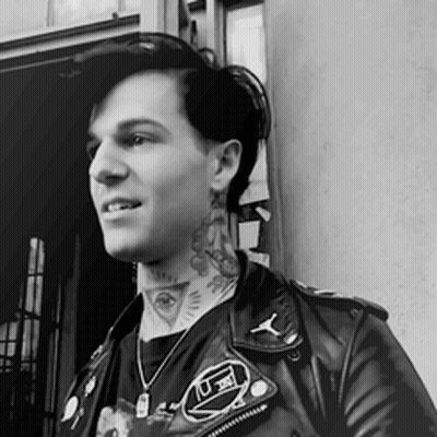 Man In Black Leather Jacket GIF