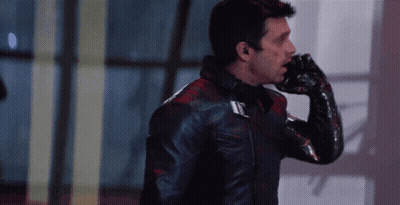 Man In Black Leather Jacket And Black Glove GIF