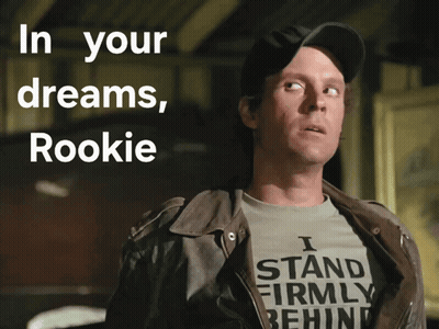 Man In Black Leather Jacket Looking Aside GIF