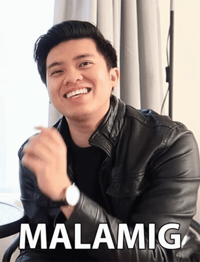 Man In Black Leather Jacket Smiling Malamig GIF
