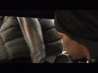 Man In Black Nike Hat Looking Down GIF