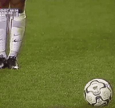 Man In Black Opel Shirt On Green Field GIF