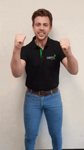 Man In Black Osmo Shirt GIF