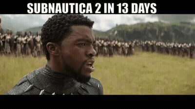 Man In Black Panther Suit In Field GIF