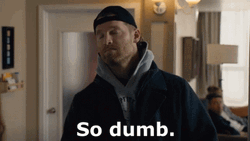 Man In Black Says So Dumb GIF