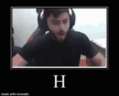 Man In Black Shirt And Headphones Sitting In Chair GIF