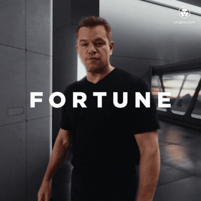 Man In Black Shirt By Fortune Sign GIF