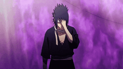 Man In Black Shirt Covering Face GIF