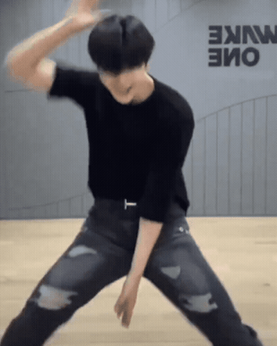 Man In Black Shirt Dancing Come Nuke GIF
