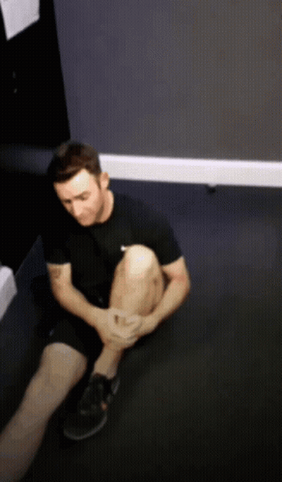 Man In Black Shirt Hospital Bed Even He Was Weirded Tf Out GIF