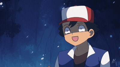 Man In Black Shirt In Crowd GIF