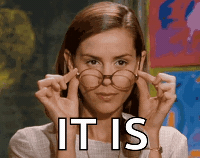Man In Black Shirt Making Funny Face GIF