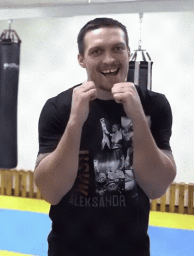 Man In Black Shirt Saying Aleksandr GIF