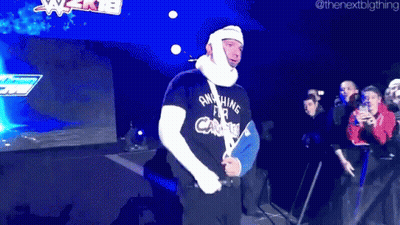 Man In Black Shirt Saying Anything For A Cowboy GIF