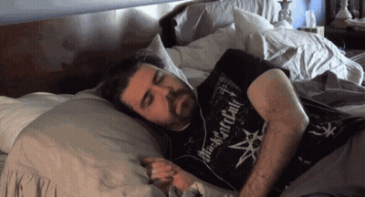 Man In Black Shirt Saying Black Witchcraft GIF