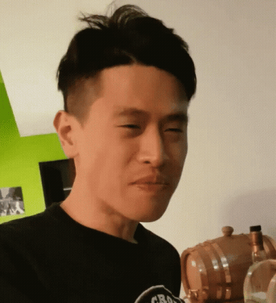 Man In Black Shirt Saying Crouching Tigers GIF