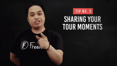 Man In Black Shirt Saying Freedom Talks Tour Moments GIF