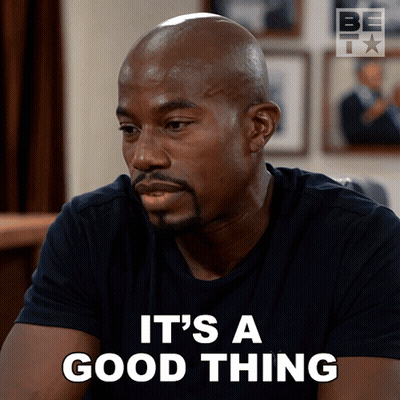 Man In Black Shirt Saying Good Thing GIF