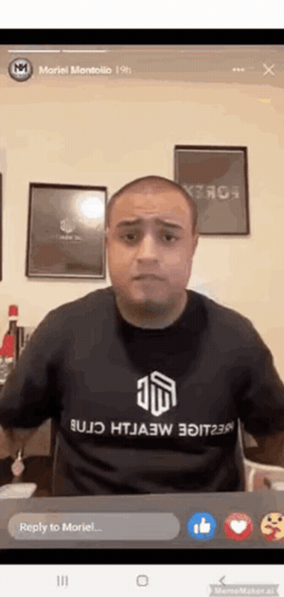 Man In Black Shirt Saying Htjaw 30It239 GIF