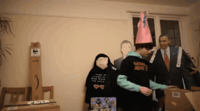 Man In Black Shirt Saying I Love You GIF
