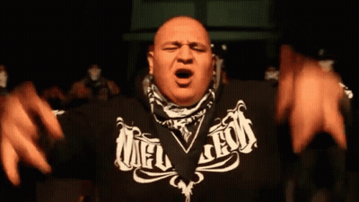 Man In Black Shirt Saying Mafia Fed GIF
