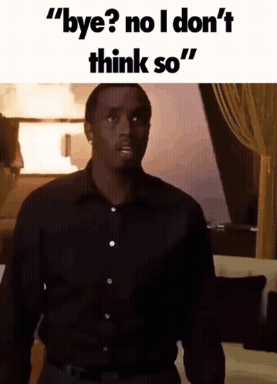 Man In Black Shirt Saying No GIF
