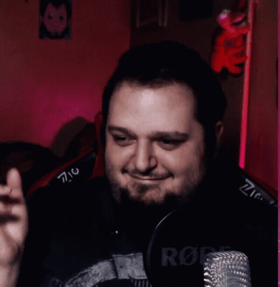 Man In Black Shirt Saying Rode GIF